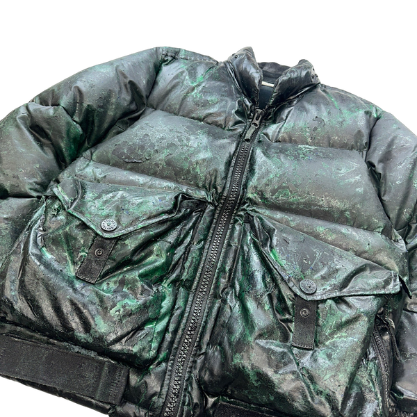 Stone Island 2015 Hidden Reflective Puffer Jacket - Medium