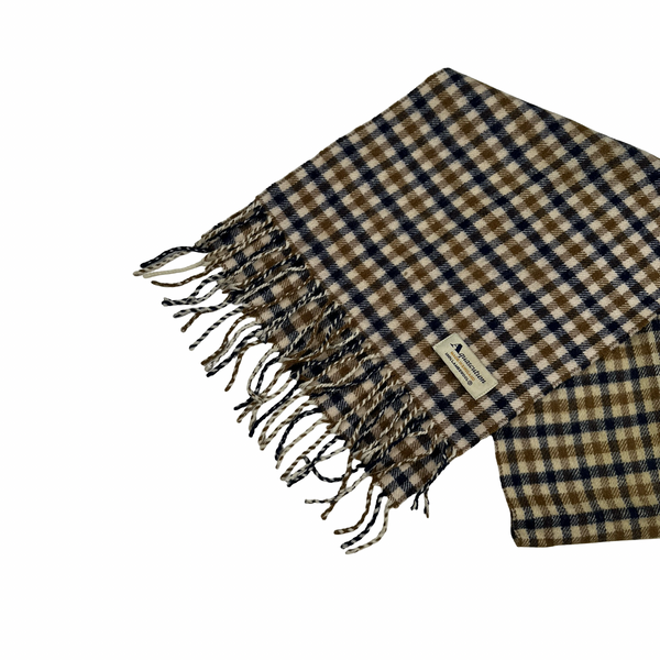 Aquascutum Classic Nova Checked Scarf