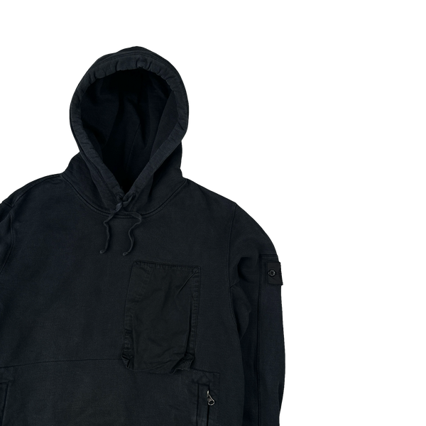 Stone Island 2018 Shadow Project Thick Cotton Pullover Hoodie - Medium