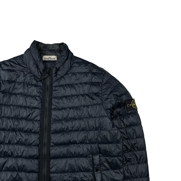 Stone Island 2014 Navy Garment Dyed Down Jacket - XXL