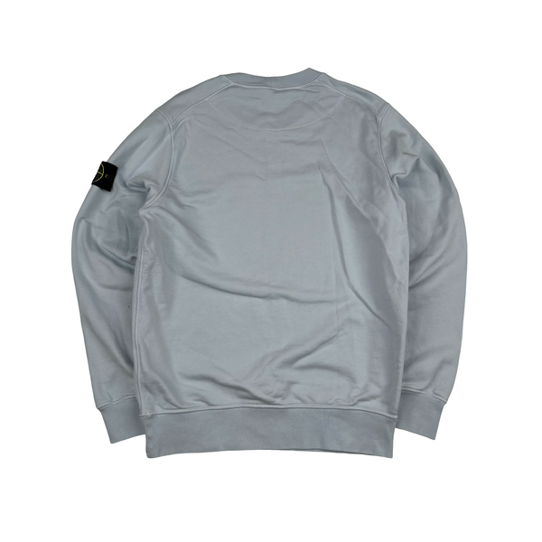 Stone Island 2020 Baby Blue Crewneck Sweatshirt - Medium
