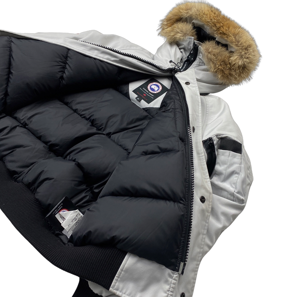 Canada Goose White Chilliwack Puffer - Small