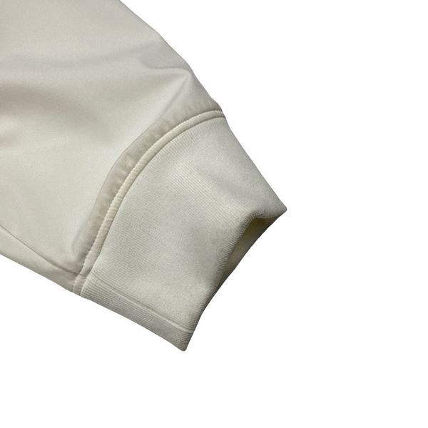 CP Company White Soft Shell R Goggle Hooded Zipped Jacket - 3XL