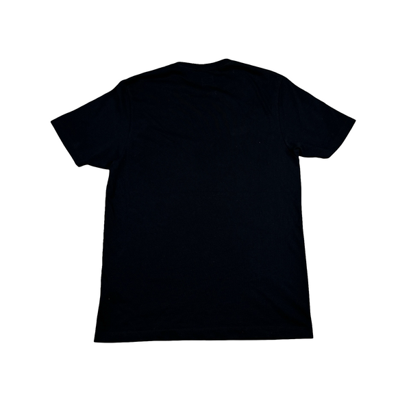 CP Company Cotton Black Spellout Comics & Cars T Shirt - Large