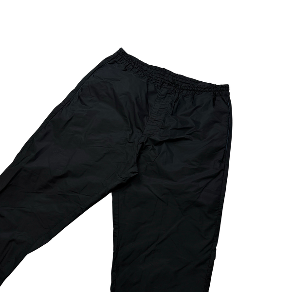Prada Sport AW00 Fleece Lined Nylon Parachute Trackpants - M