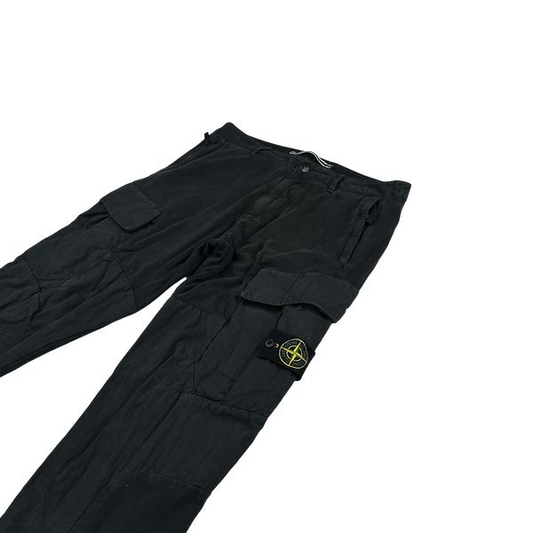 Stone Island 2016 Black Cargo Trousers - 31"