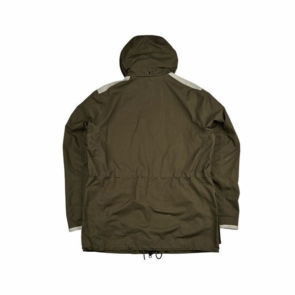 CP Company Khaki Ventile La Mille Goggle Jacket - XL
