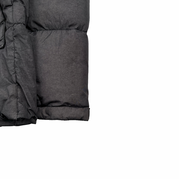 Stone Island Grey Crinkle Reps NY Down Puffer Jacket - Medium