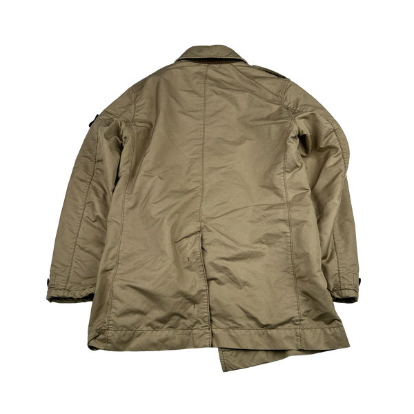 Stone Island 2013 Camel Quilted David TC Field Jacket - Medium