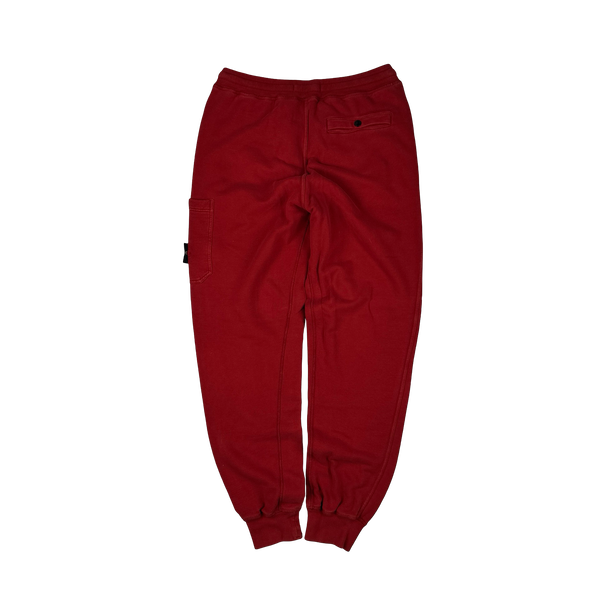 Stone Island 2013 Red Cotton Joggers - Medium