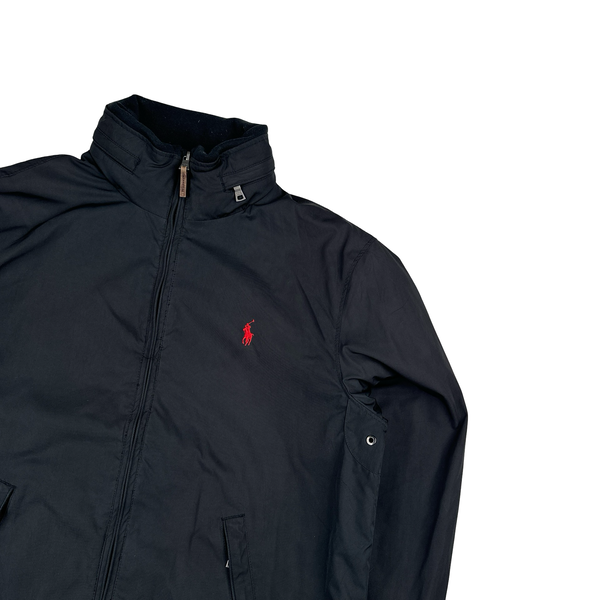 Ralph Lauren Black Quilted Lined Jacket - Medium