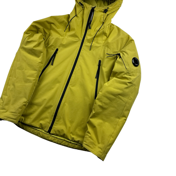CP Company Yellow Primaloft Padded Pro Tek Jacket - Small