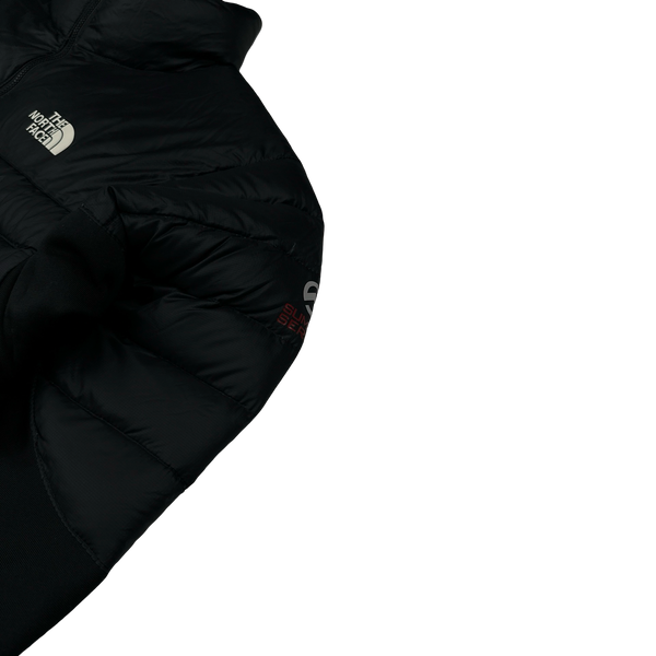 North Face Down Filled Black Summit Series Puffer Jacket - Large