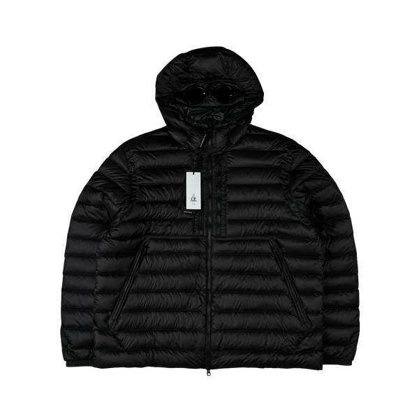 CP Company Black Down Filled DD Shell Goggle Puffer Jacket - 3XL