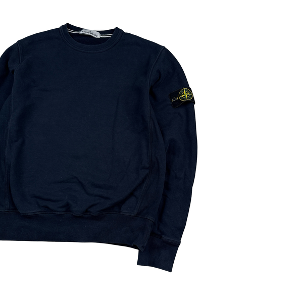 Stone Island 2014 Cotton Navy Crewneck Jumper - Medium