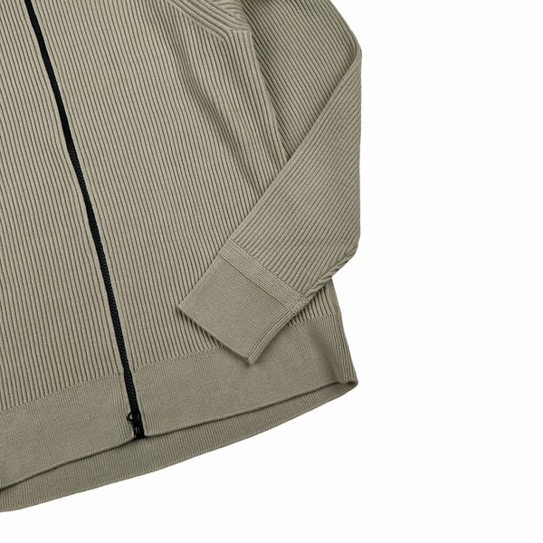 Stone Island 2024 Beige Virgin Wool Knit Jumper - Small