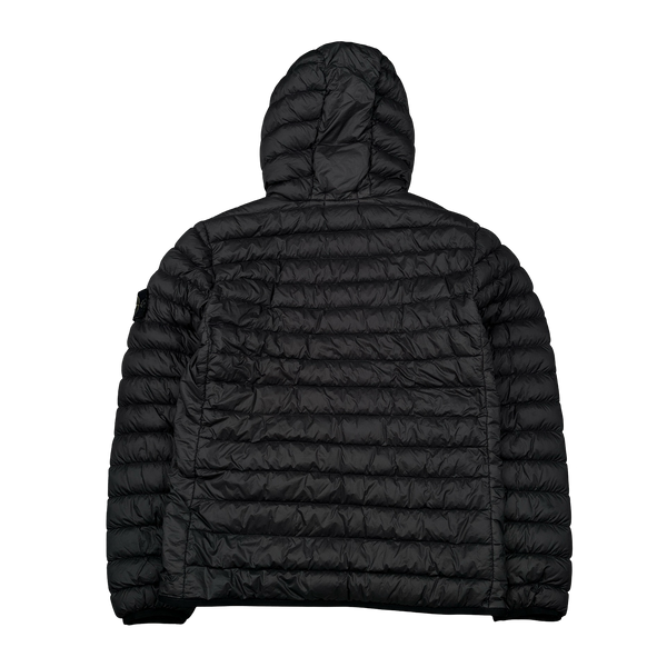 Stone Island 2018 Charcoal Micro Yarn Down Puffer Jacket - Medium