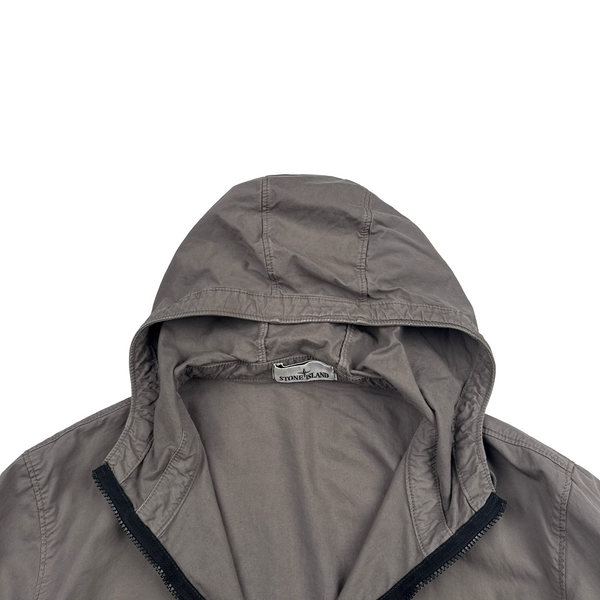 Stone Island 2024 Brown Supima Cotton Twill Stretch TC Jacket - Large