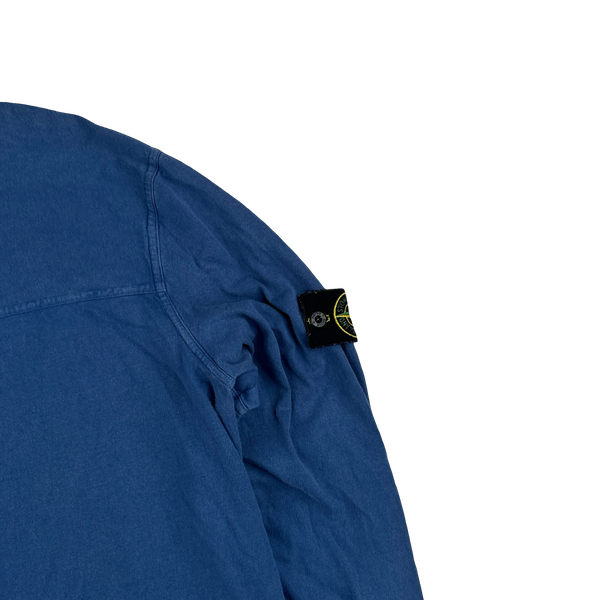Stone Island 2013 Blue Cotton Crewneck Jumper - XXL
