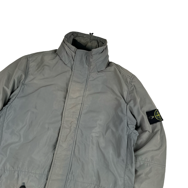 Stone Island 2017 Grey Micro Reps 2 In 1 Jacket - Small