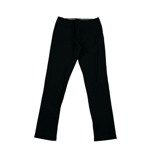 Stone Island 2019 Black Seesucker CO-TC Blazer Trousers Suit Set -  Small