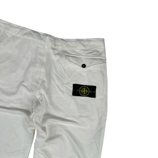 Stone Island 2007 White Vintage Tracksuit Joggers - XXL