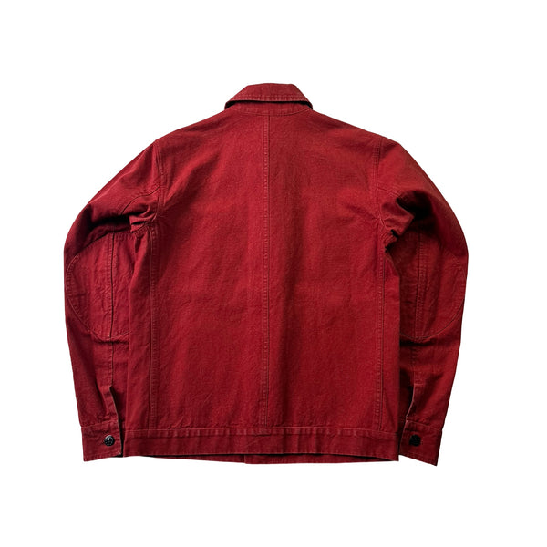 Stone Island 2019 Panama Placcato Denim Jacket - Small