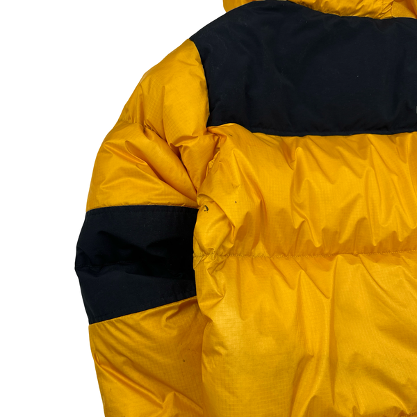 North Face Yellow Summit Series Baltoro 700 Fill Puffer Jacket - XS