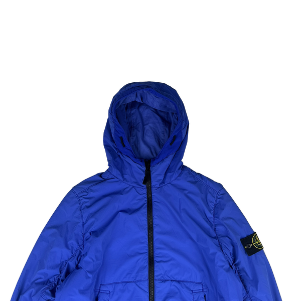 Stone Island 2019 Blue Comfort Tech Composite Jacket - Medium
