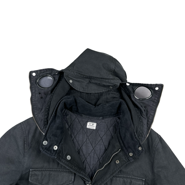CP Company Vintage 2004 Quilted Explorer Multi Pocket Goggle Jacket - Large
