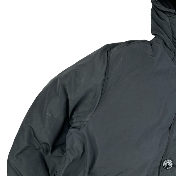 Stone Island 2016 Black Down Filled Hooded Winter Jacket - XXL