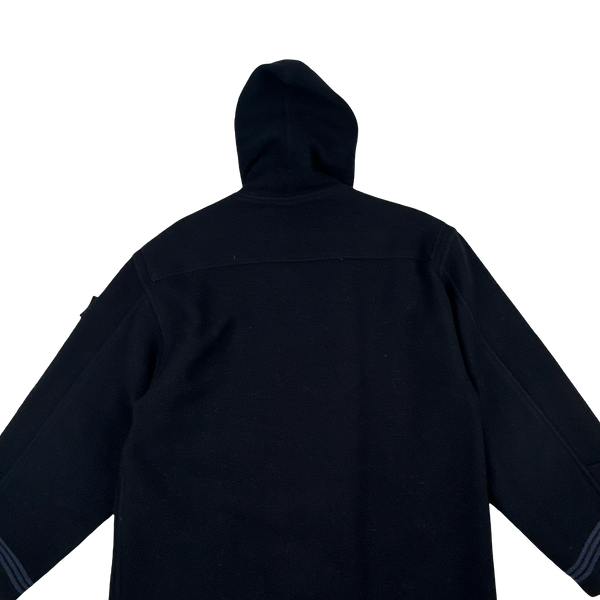 Stone Island 1988 Blue Montgomery Duffle Coat - Small