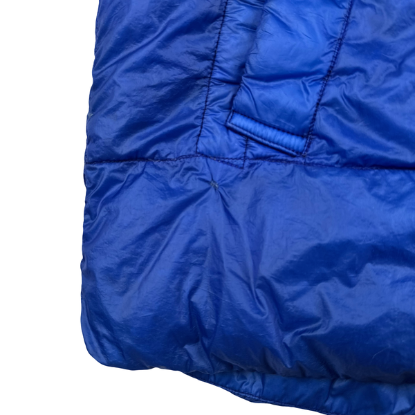 Stone Island 2020 Garment Dyed Crinkle Reps Down Filled Gilet - XXL