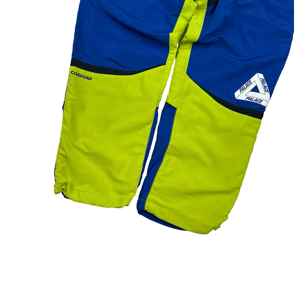 Palace Cordura Neon Blue Loose Fit Trackpants - Small