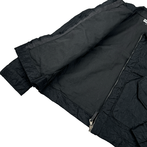 Stone Island 2001 Black Boxy Fit Jacket - Large