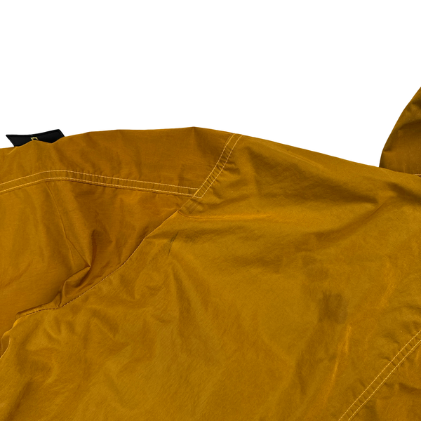 Stone Island 2017 Orange Nylon Metal Flock Hooded Jacket - Medium