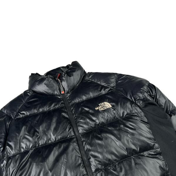 North Face Black Summit Series 800 Down Hooded Puffer Jacket - XS