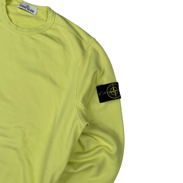 Stone Island 2019 Yellow Sweatshirt - XL