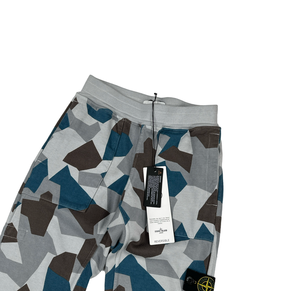 Stone Island Junior Pattern Cotton Joggers - Age 8