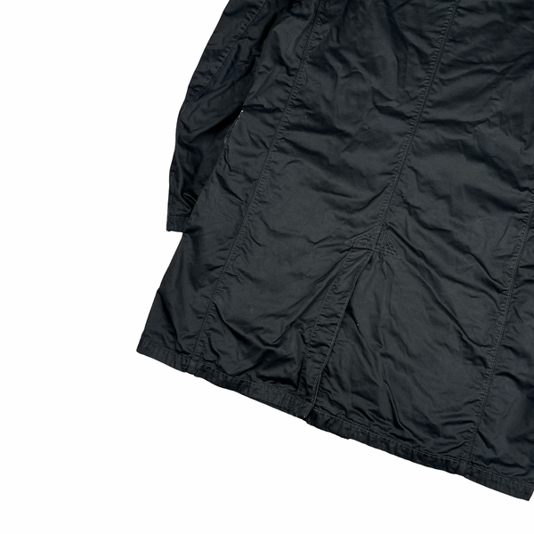Stone Island 2014 Navy Denim Coloured Accents Collared Cotton Jacket - XXL