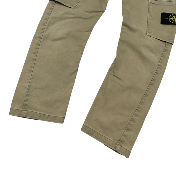 Stone Island Beige 2016 SK Cargo Trousers - Small