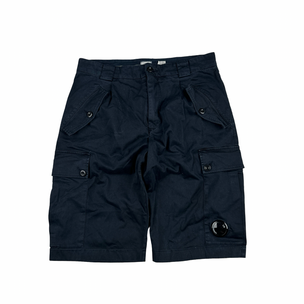 CP Company Navy Cargo Lens Viewer Shorts - XS