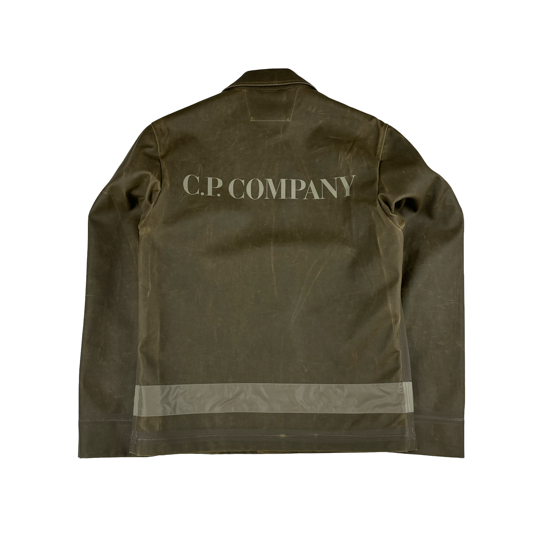 CP Company Khaki TOOB Two Spellout Collared Jacket - XS – Mat's Island