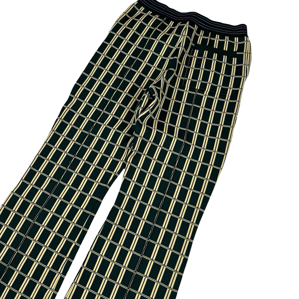 Marni Retro Grid Jacquard Zipped Bootcut Tracksuit - Large