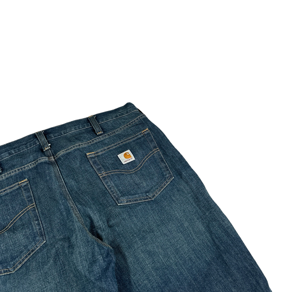 Carhartt Dark Denim Loose Fit Jeans - 38"
