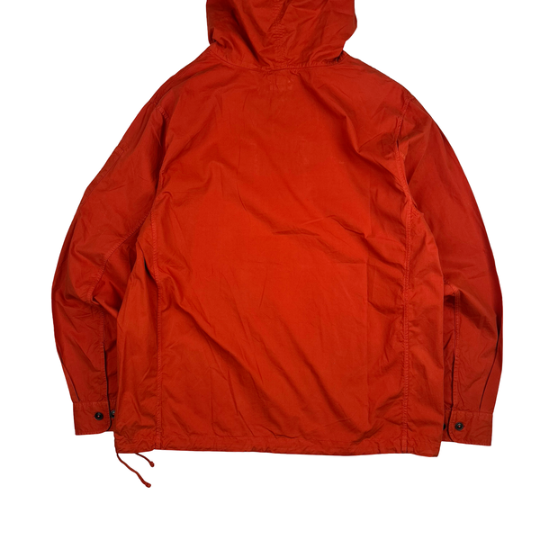 CP Company Orange Cargo pocket Pullover Cotton Smock Jacket - XL