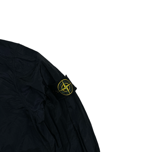 Stone Island 2017 Navy Nylon Metal Zipped Overshirt - Small