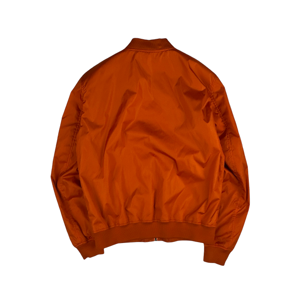 Gucci Monogram Reversible Orange Zipped Jacket - XL