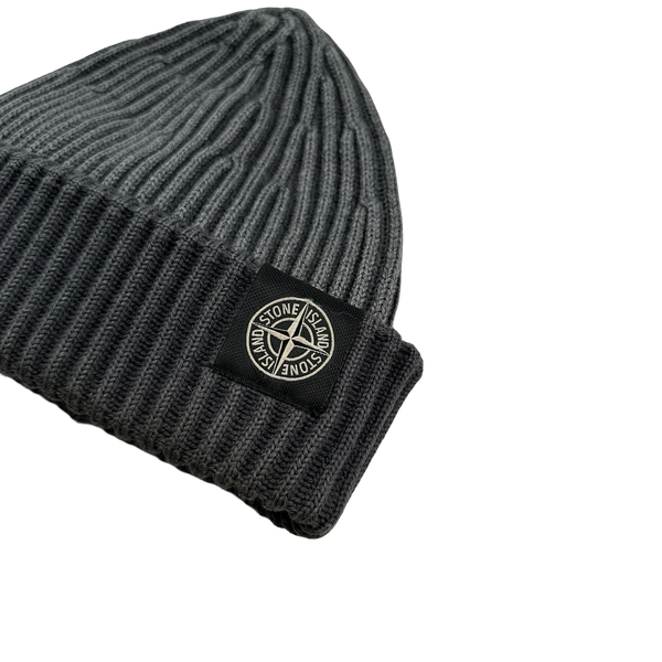 Stone Island 2013 Grey Two Tone Beanie Hat