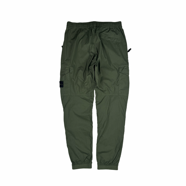 Stone Island 2020 RE T Green Cargo Trousers - 32"